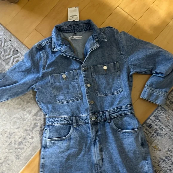 Zara denim jumpsuit - Picture 6 of 13